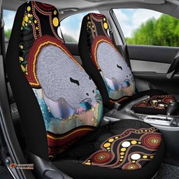 Australia Possum Car Seat Cover Aboriginal Art Mix Aussie Opal