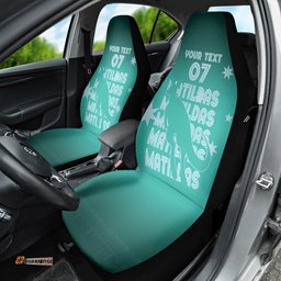 Australia Soccer Matildas Custom Car Seat Cover Turquoise Basic Gradient