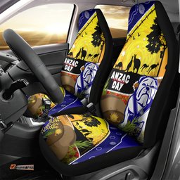 Bulldogs ANZAC Day Car Seat Cover Rosemary Starring Night Style