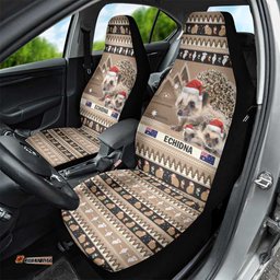 Aussie Echidna Car Seat Cover Merry Christmas