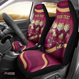 Custom QLD Maroons Cane Toad Car Seat Cover Queensland Origin No3
