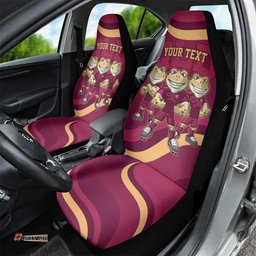 Custom QLD Maroons Cane Toad Car Seat Cover Queensland Origin No3
