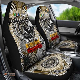 Collingwood Magpies NAIDOC Week 2024 Car Seat Cover Mascot Football