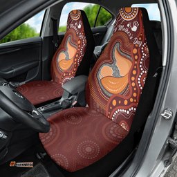 Australia Mother's Day Indigenous Car Seat Cover Aboriginal Art