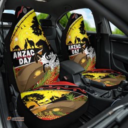 Dragons Rugby ANZAC Day Car Seat Cover Saints Rosemary Starry Night