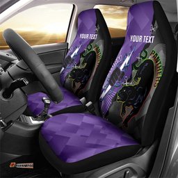 Personalised Storm And Panthers Rugby 2025 Car Seat Cover Go Champions Grand Final Dynamic Style