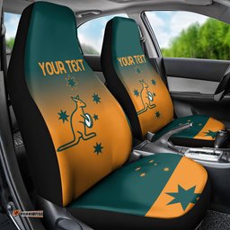 Custom Wallaroos Womens Rugby Car Seat Cover Sporty Style