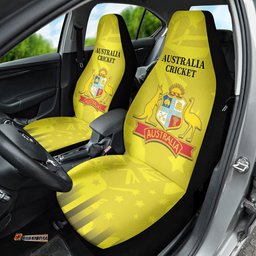 Australia Cricket Car Seat Cover 2025 World Cup Go Aussie Gold Version