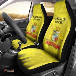 Australia Cricket Car Seat Cover 2025 World Cup Go Aussie Gold Version