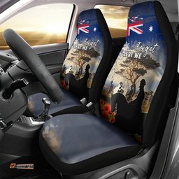 Australia ANZAC Day Car Seat Cover The Lonesome Pine