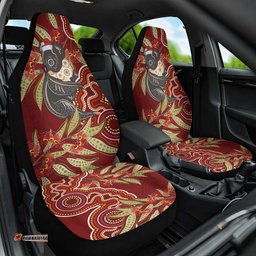 Australia Santa Koala Car Seat Cover Aboriginal Style