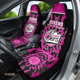 Sydney Sixers Car Seat Cover We Are The Champions Aboriginal Art