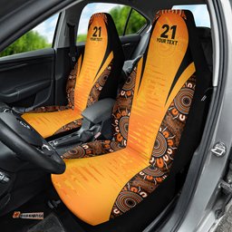 Made Tough Scorchers Custom Car Seat Cover Champions BBL13 Aboriginal Version