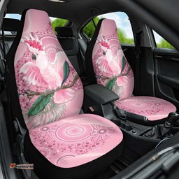 Pink Cockatoo Australia Car Seat Cover Aussie Cacatua Leadbeateri Aboriginal Art