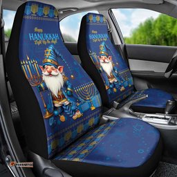 Hanukkah Jewish Star of David Car Seat Cover Chilling With My Gnomies