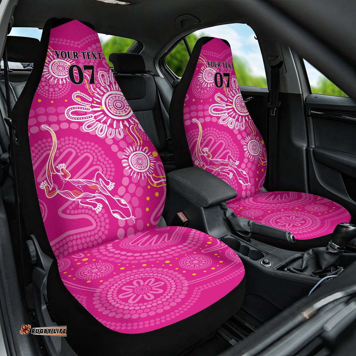 Custom Sixers Cricket Indigenous Car Seat Cover Inspirations