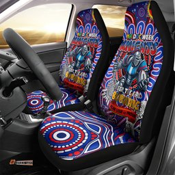 NAIDOC Week 2024 Knights Car Seat Cover Mascot Rugby