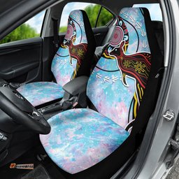 Australia Opal Car Seat Cover Aussie Kangaroo Aboriginal Art
