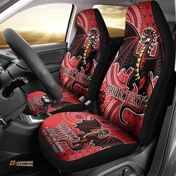 Personalised Dragons NAIDOC Week 2024 Car Seat Cover Aboriginal Fire Burning Sparks