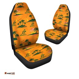Wallabies Australian Rugby Car Seat Covers Hawaii Style
