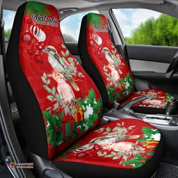 Kookaburra Lover Car Seat Cover Australia Koalaty Merry Christmas Aboriginal