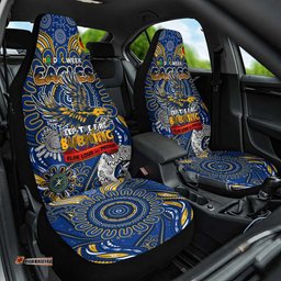 West Coast Eagles NAIDOC Week 2024 Car Seat Cover Mascot Football