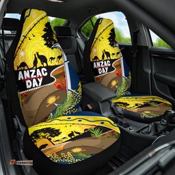 Cowboys ANZAC Day Car Seat Cover Rosemary Starring Night Style