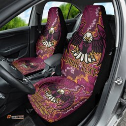 Personalised Sea Eagles NAIDOC Week 2024 Car Seat Cover Aboriginal Fire Burning Sparks