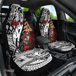 Personalised New Zealand Waitangi and ANZAC day Car Seat Cover