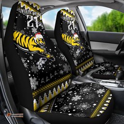 Custom Tigers Football Car Seat Cover Christmas Vibe