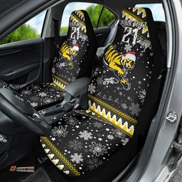 Custom Tigers Football Car Seat Cover Christmas Vibe
