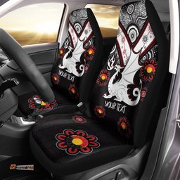 Australia Illawarra and St George Naidoc Car Seat Covers Custom For Our Elders Boomerangs Car Seat Covers