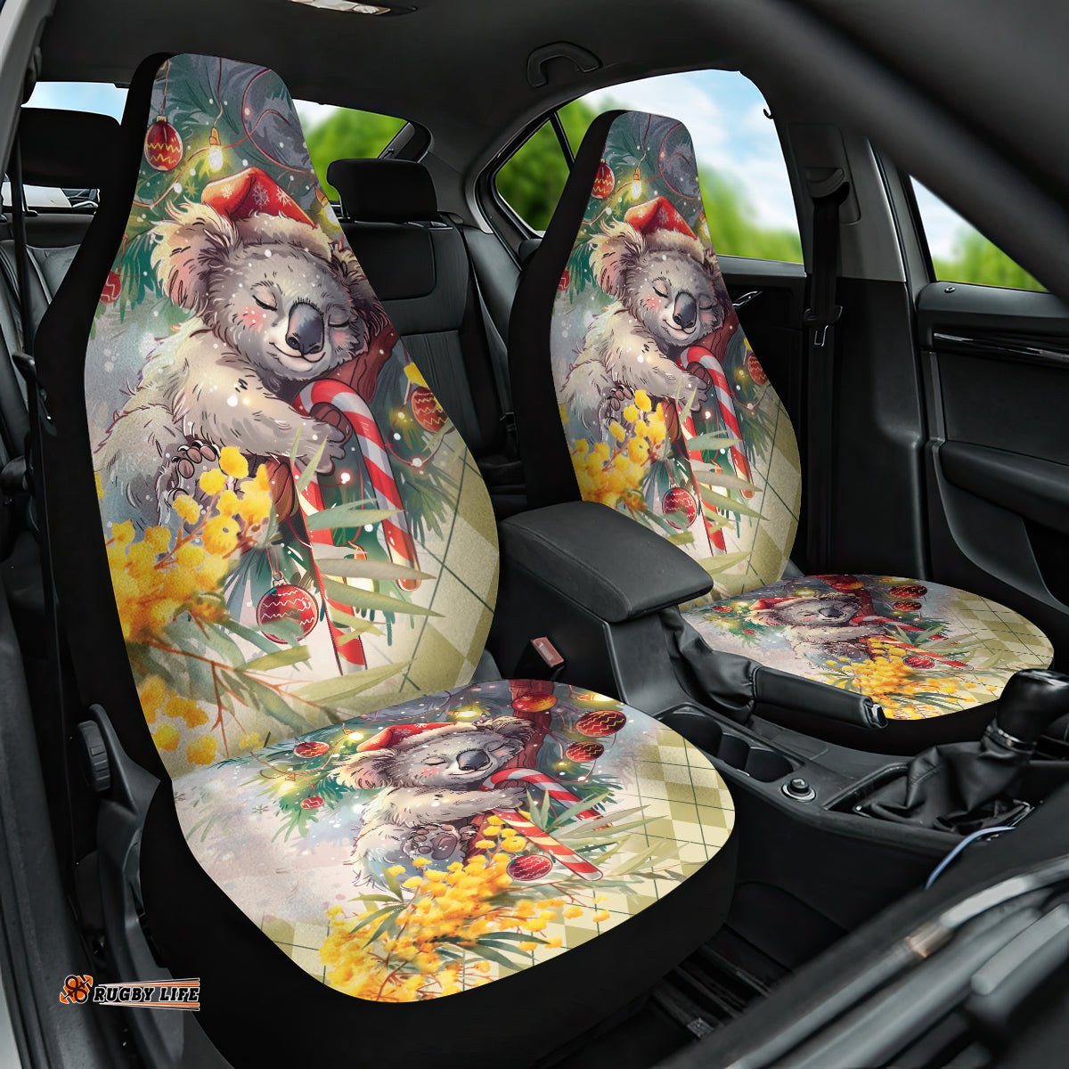 Have A Koala ty Christmas in July Car Seat Cover