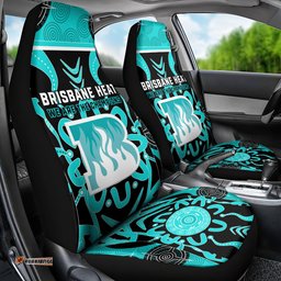Brisbane Heat Car Seat Cover We Are The Champions Aboriginal Art