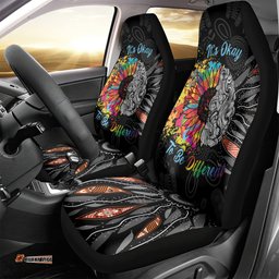 Australia Aboriginal Car Seat Cover Autism It's Okay To Be Different