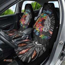 Australia Aboriginal Car Seat Cover Autism It's Okay To Be Different