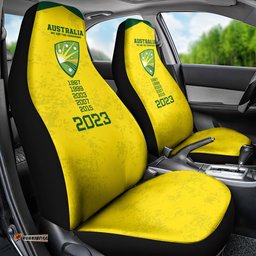 Australia Cricket Car Seat Cover History Champions World Cup Unique