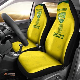 Australia Cricket Car Seat Cover History Champions World Cup Unique