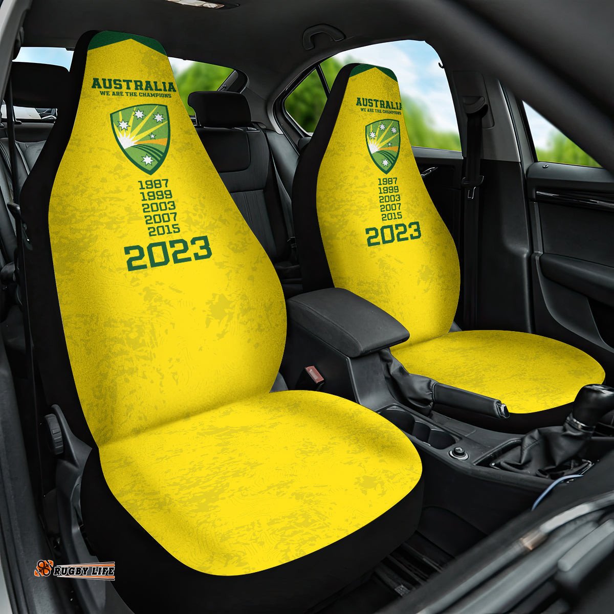 Australia Cricket Car Seat Cover History Champions World Cup Unique