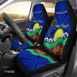 Custom Car Seat Covers Aboriginal NAIDOC Week Style