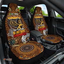 Hawthorn Hawks NAIDOC Week 2024 Car Seat Cover Mascot Football