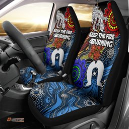NAIDOC Week 2024 Indigenous Car Seat Cover Keep The Fire Burning