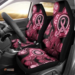 Australia Indigenous Car Seat Cover Breast Cancer Black Aboriginal Butterfly