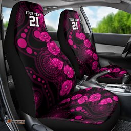 Sixers Cricket Never Forget Custom Car Seat Cover ANZAC Day with Poppy Aboriginal