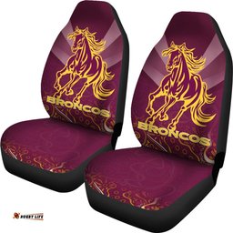 Brisbane Broncos Indigenous Car Seat Covers