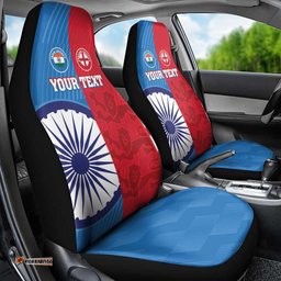 Custom India And England Cricket Car Seat Cover 2025 Together Dynamic Version
