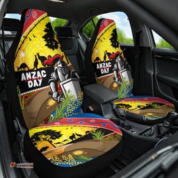 Knights Rugby ANZAC Day Car Seat Cover Novocastrians Mascot Rosemary Starry Night