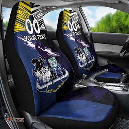 Custom Dragons Cowboys Combine Storm Warriors Car Seat Cover Sport Style Version 01