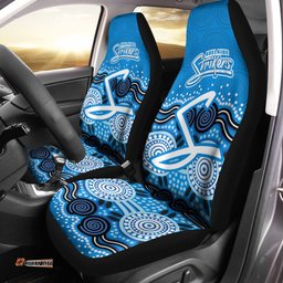 Adelaide Strikers Car Seat Covers Aboriginal Style Of Dot
