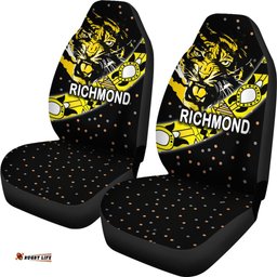 Richmond Car Seat Covers Tigers Dotted